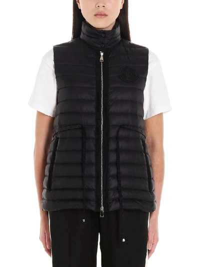 Shop Moncler Azur Vest In Black