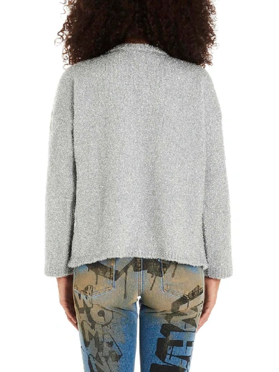 Shop Off-white Sweater In Silver