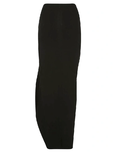 Shop Rick Owens Short Grace Skirt In Black