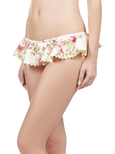 Shop Zimmermann Swimwear In Cream Floral