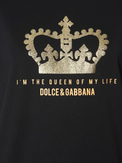 Shop Dolce & Gabbana T-shirt Without Sleeves In Nero