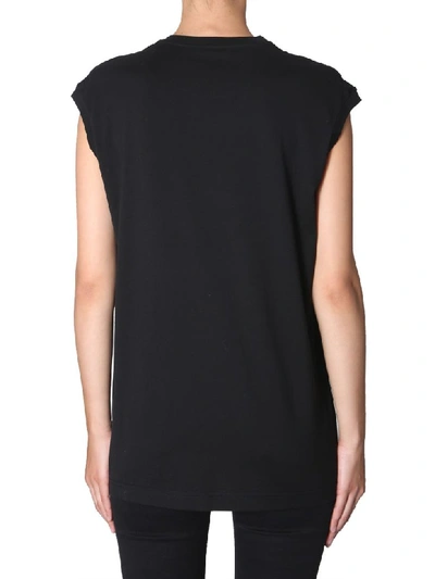 Shop Dolce & Gabbana T-shirt Without Sleeves In Nero