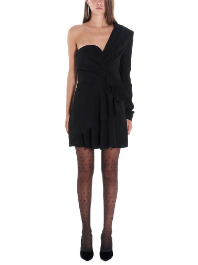 Shop Saint Laurent Dress In Black