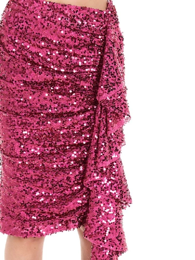 Shop In The Mood For Love Paigel Skirt In Fuchsia
