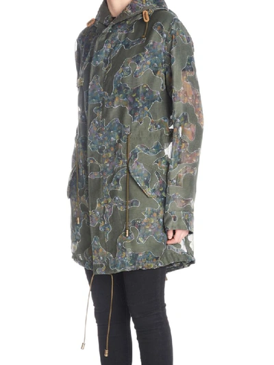 Shop Mr & Mrs Italy Parka In Green