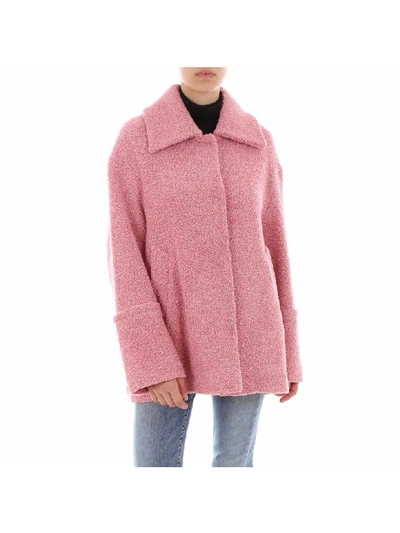 Shop Semicouture Jacket In Pink
