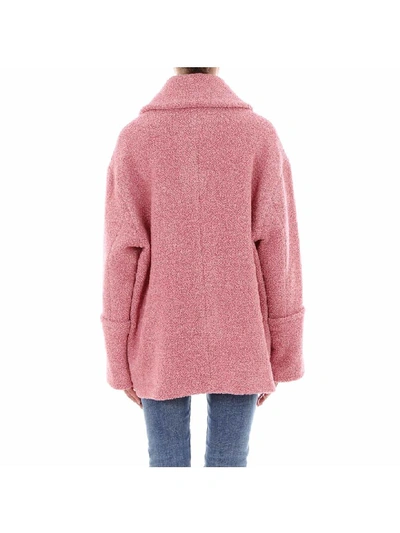 Shop Semicouture Jacket In Pink