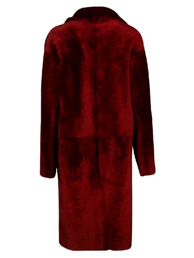 Shop Drome Coat In Red