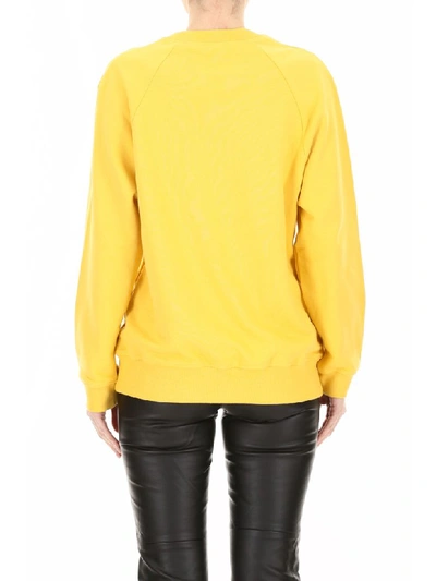 Shop Alberta Ferretti Monday Sweatshirt In Yellow (yellow)