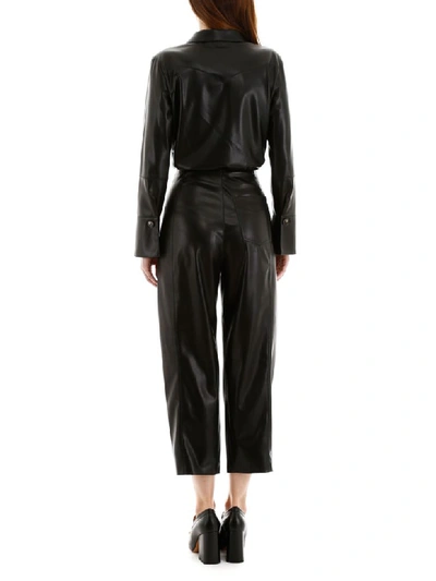 Shop Nanushka Ana Jumpsuit In Black (black)