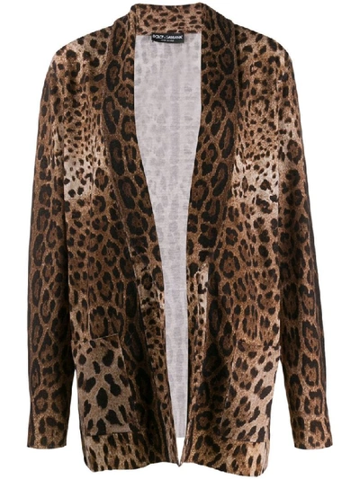 Shop Dolce & Gabbana Cardigan In M Leo New