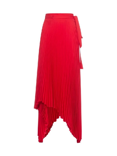 Shop A.w.a.k.e. Skirt In Red