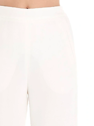 Shop Agnona Pants In White