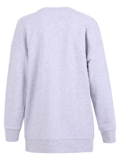 Shop Pinko Sequinned Sweatshirt In Grey