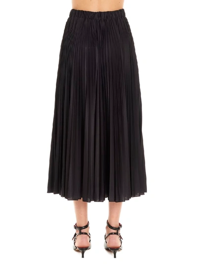Shop Valentino Lovers Skirt In Black