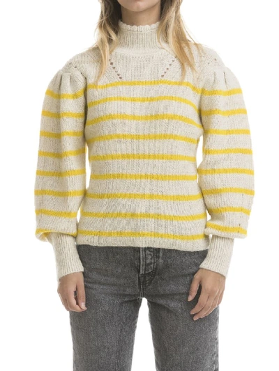Shop Isabel Marant Étoile Georgia Pullover In Yw Yellow