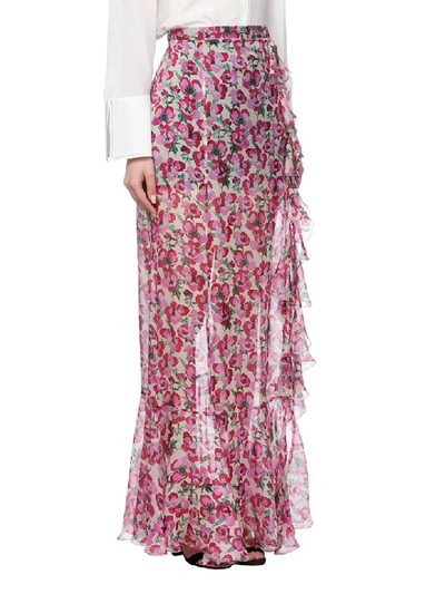 Shop Raquel Diniz Skirt In Rosa Multicolor