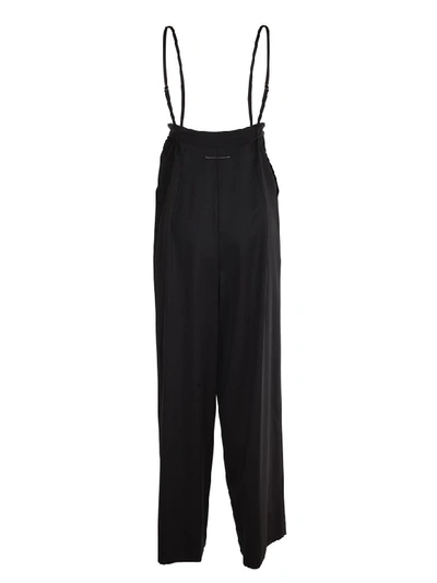 Shop Mm6 Maison Margiela Jumpsuit Tailoring Wool In Black