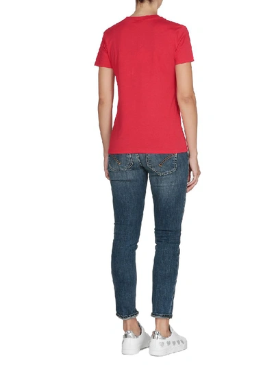 Shop Chiara Ferragni T-shirt Flirting In Red