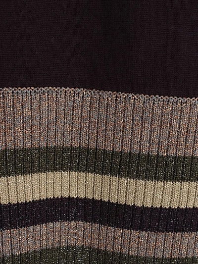 Shop Antonio Marras Stripe Trim Sweater In Multicolore