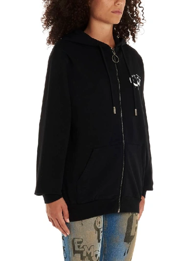 Shop Off-white Markers Hoodie In Black