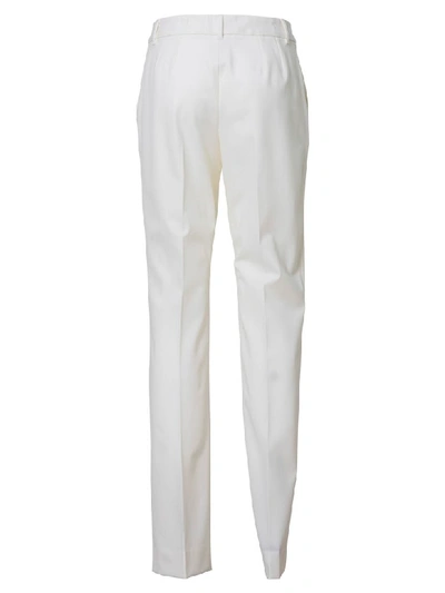 Shop Dolce & Gabbana Pants In Bianco Naturale