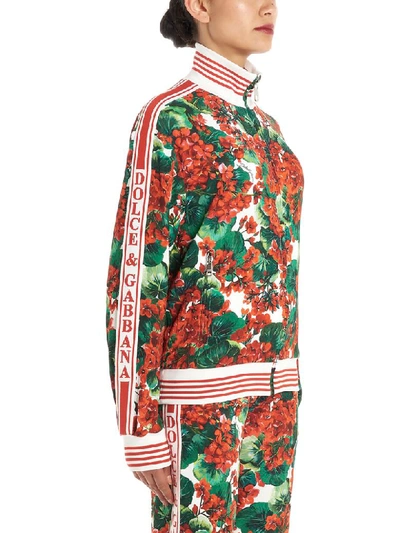 Shop Dolce & Gabbana Gerani Sweatshirt In Multicolor