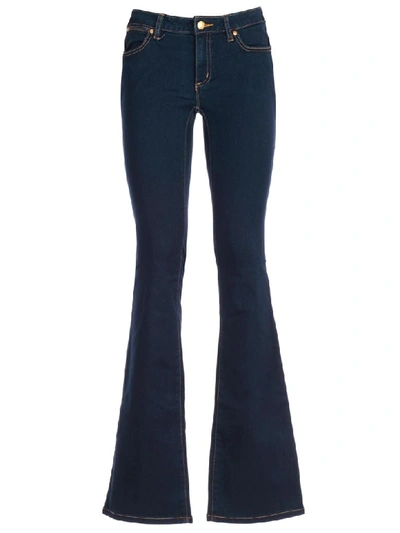Shop Michael Michael Kors Bootcut Jeans In Twighlht Wsh