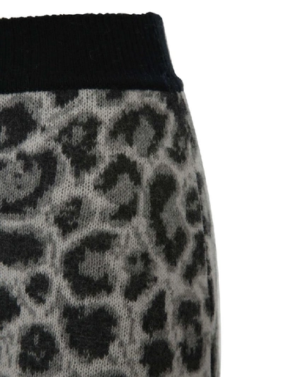 Shop Alberta Ferretti Skirt In Leopard