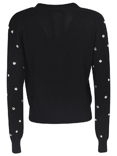 Shop N°21 Embellished Cardigan In Black