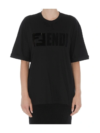 Shop Fendi Tshirt In Black