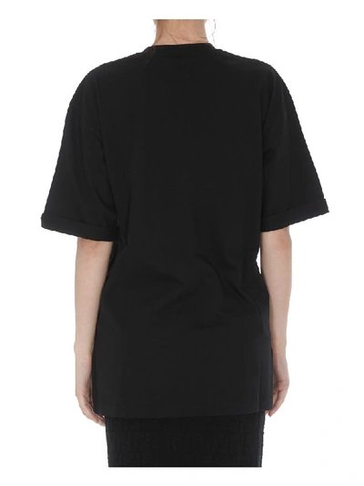Shop Fendi Tshirt In Black