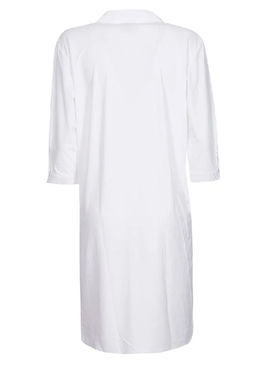 Shop Rrd - Roberto Ricci Design Classic Shirt Dress In White