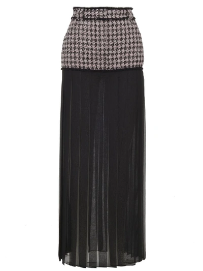 Shop Balmain Paris Skirt In Black