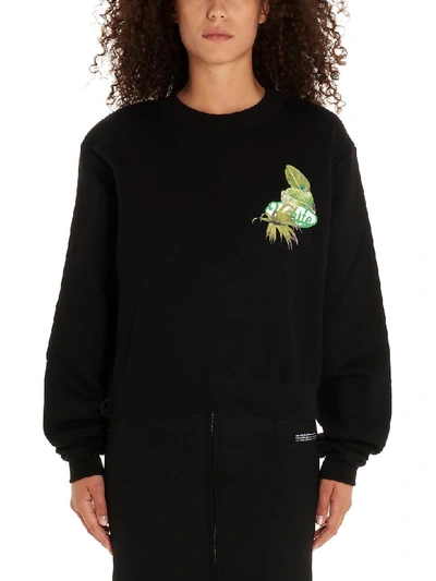 Shop Off-white Racing Sweatshirt In Black