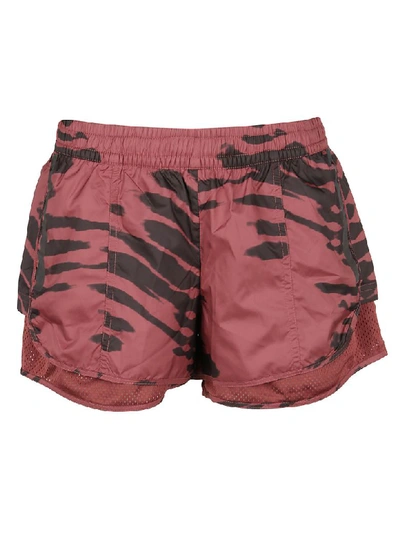 Shop Adidas By Stella Mccartney Run M20 Short In Clay Red Smc