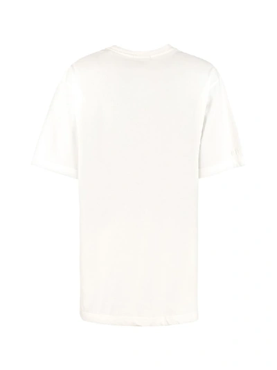 Shop Heron Preston Printed Cotton T-shirt In White