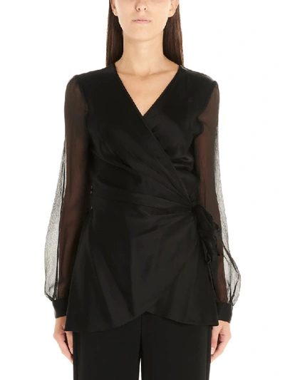 Shop Diane Von Furstenberg Klee Shirt In Black