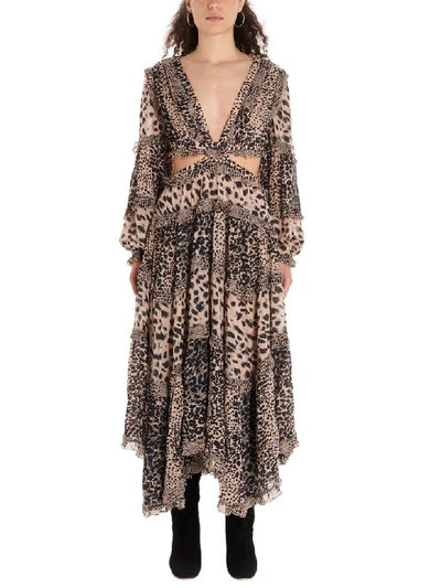 Zimmermann allia cut out dress top