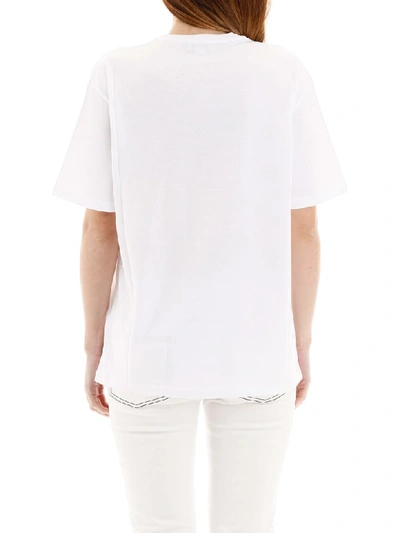 Shop Alexander Mcqueen Exploded Dress T-shirt In White (white)