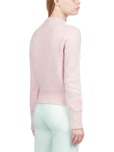 Shop Ami Alexandre Mattiussi Sweater In Pink