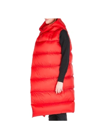 Shop Rick Owens Larry Jacket In Rosso