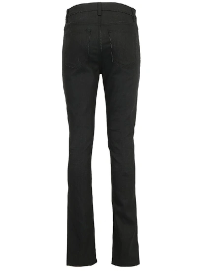 Shop Saint Laurent Jeans In Used Black