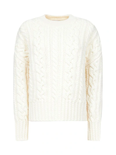 Shop Ami Alexandre Mattiussi Sweater In Off White