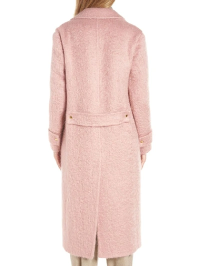 Shop Agnona Coat In Pink
