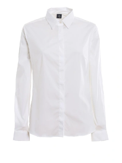 Shop Fay Shirt In White