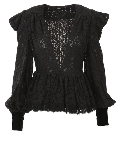 Shop Amen Blouse In Black