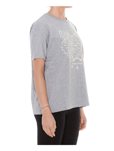 Shop Kenzo Capsule Expedition Tiger T- Shirt In Grey