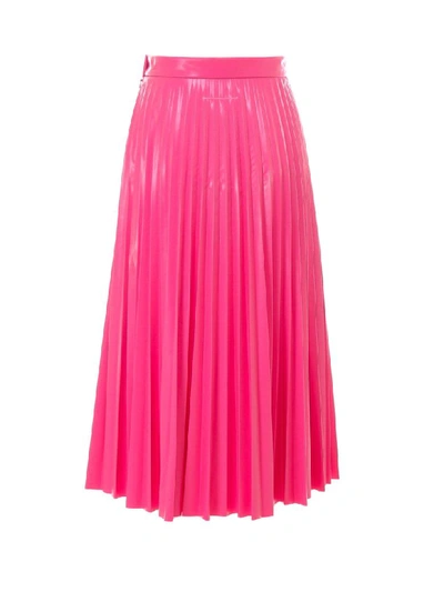 Shop Mm6 Maison Margiela Skirt In Pink