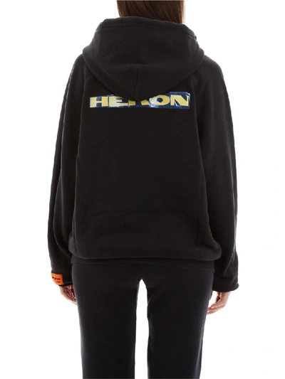 Shop Heron Preston Heron Joggers In Off Black Multicolor (black)